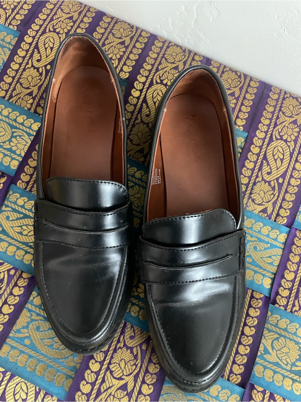 Faded Glory Black Women's Penny Loafers